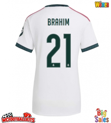 Real Madrid Brahim Diaz #21 Replica Home Stadium Shirt for Women 2026-27 Short Sleeve